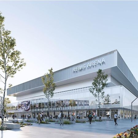 Appartement Porte Mars Reims Exteriör bild
